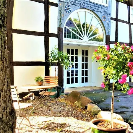Tolles Fachwerkhaus Mit Garten Дом отдыха Kalletal